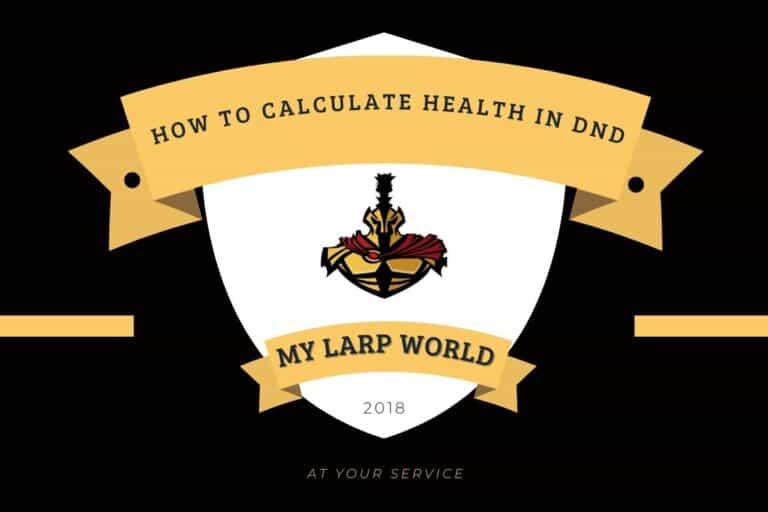 How to calculate your character health in dnd